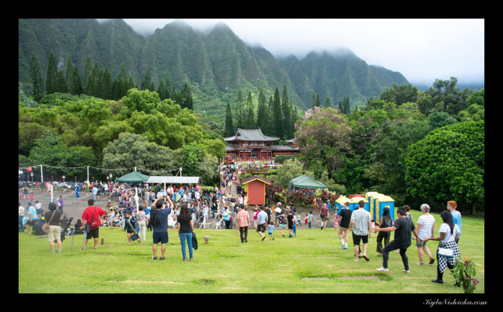 Byodo In Temple in Kaneohe, HI